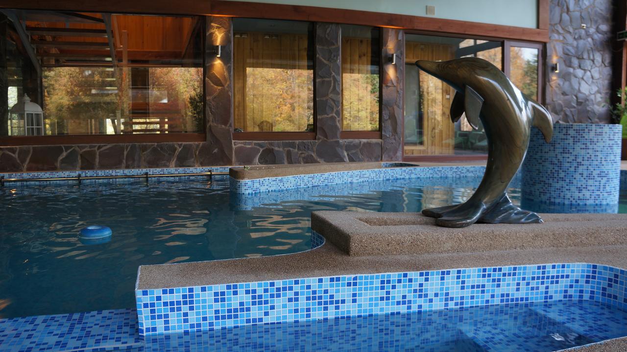 Cabanas Blanche Neige Wellness & Spa Las Trancas Dış mekan fotoğraf