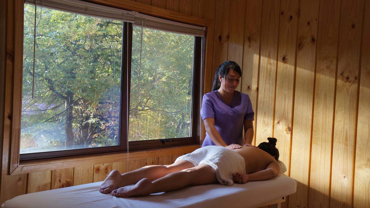 Cabanas Blanche Neige Wellness & Spa Las Trancas Dış mekan fotoğraf